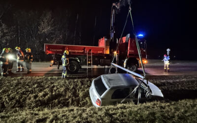 T1 – Verkehrsunfall bei Glatteis