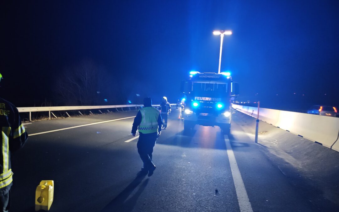 Erneut Verkehrsunfall auf A3