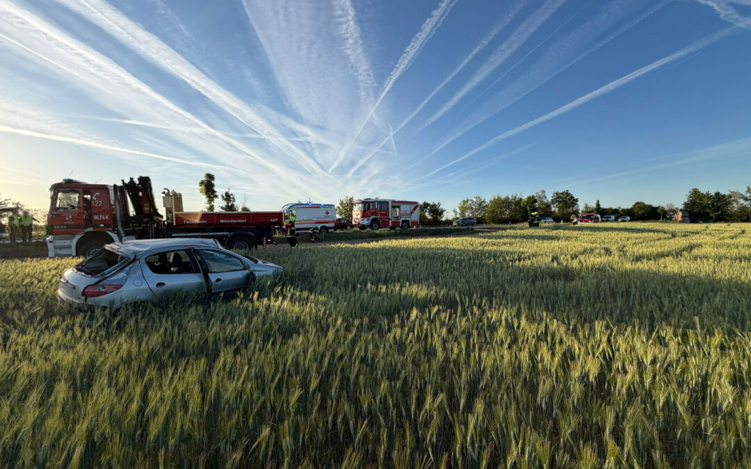 PKW im Feld