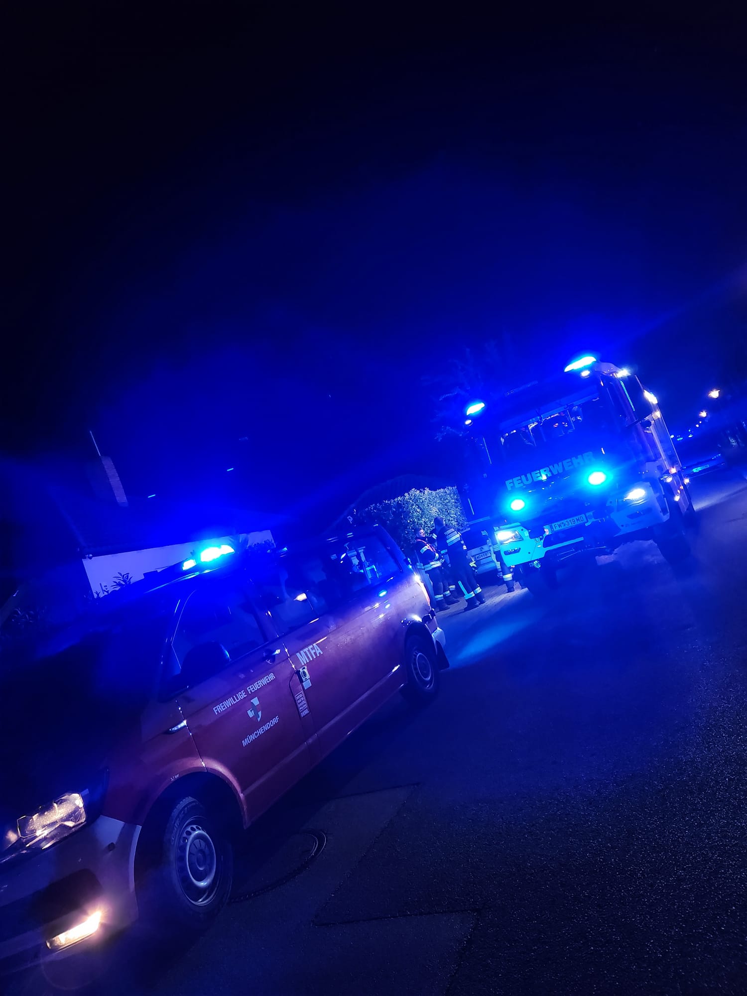 Einsatz nach Mitternacht